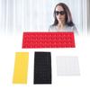 165 Pcs   Dots for Visually Impaired Silicone Raised Tactile Adhesive   Dots Red Yellow Black White