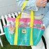 Large Capacity PVC Transparent Shoulder Bag Hollow Out Toiletry Storage Bag Jelly Bag  Cosmetic Bag