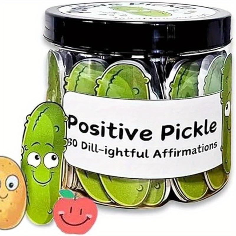 60 Positive Pickle Cards with Encouraging Quotes & Cute Illustrations | Heartwarming Gifts for Birthdays, Christmas, Graduation