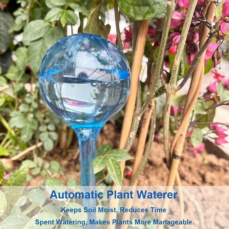 3 Stück Zimmerpflanzen Selbstbewässerungskugel Automatische Pflanzenblumen Wasserbirnen Tropfbewässerungsgerät System für Garten Blumenpflanze