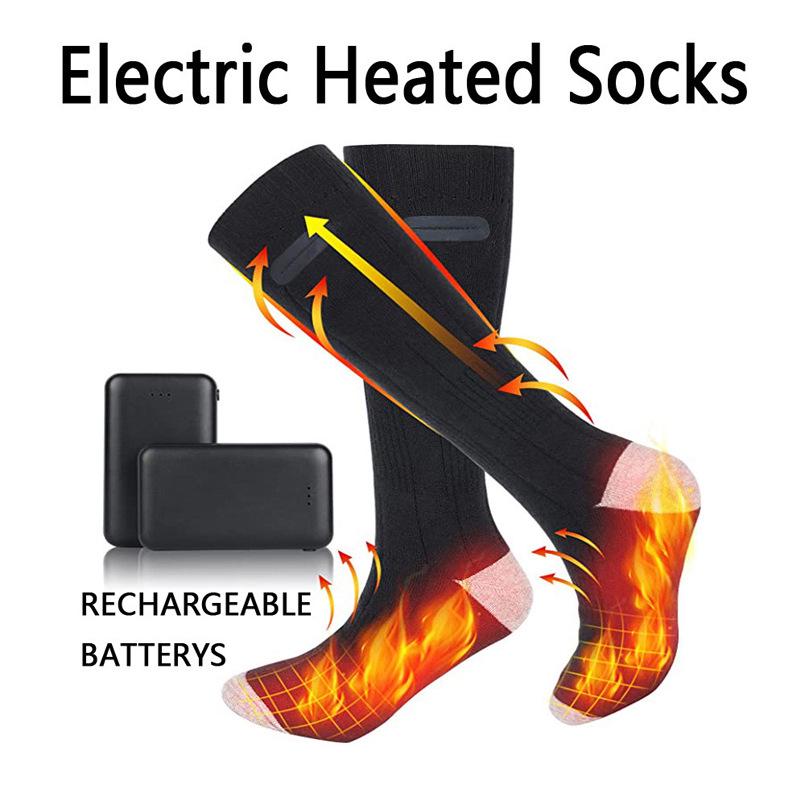 Smart USB-Controlled Heated Knee-High Socks