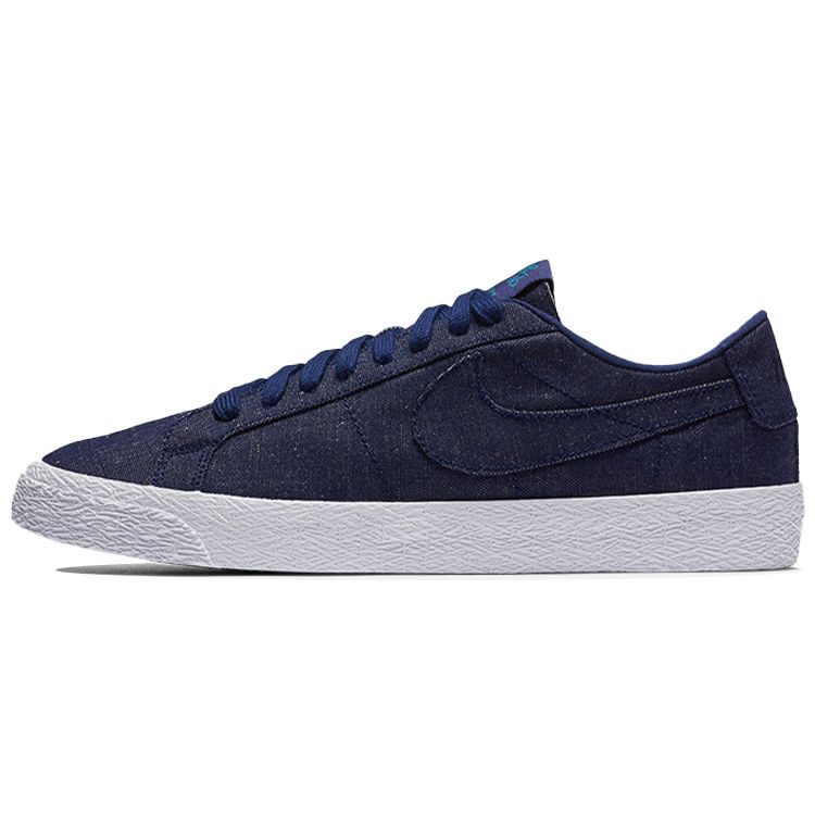 

Кроссовки унисекс Nike Zoom Blazer Low Canvas Decon SB Blue Void Blue-Void-Geode-Teal AH3370-400