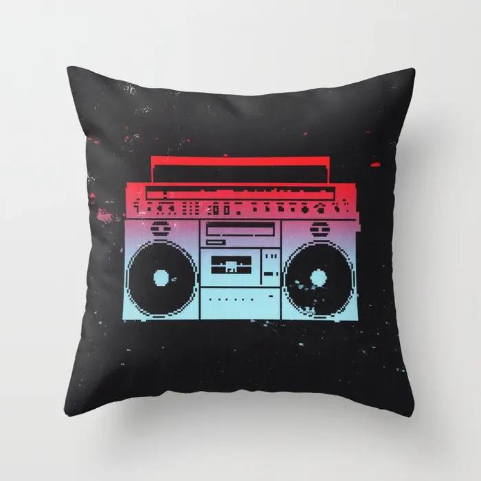 Home Decor Cushion Covers Video Game  Vintage Pillow  Sofa Bed Seat   Gaming Fan Cushions
