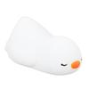 Cartoon Penguin Night Light Silicone Soft USB Rechargeable Adorable Skin Friendly Colorful LED Night Lamp for Nursery