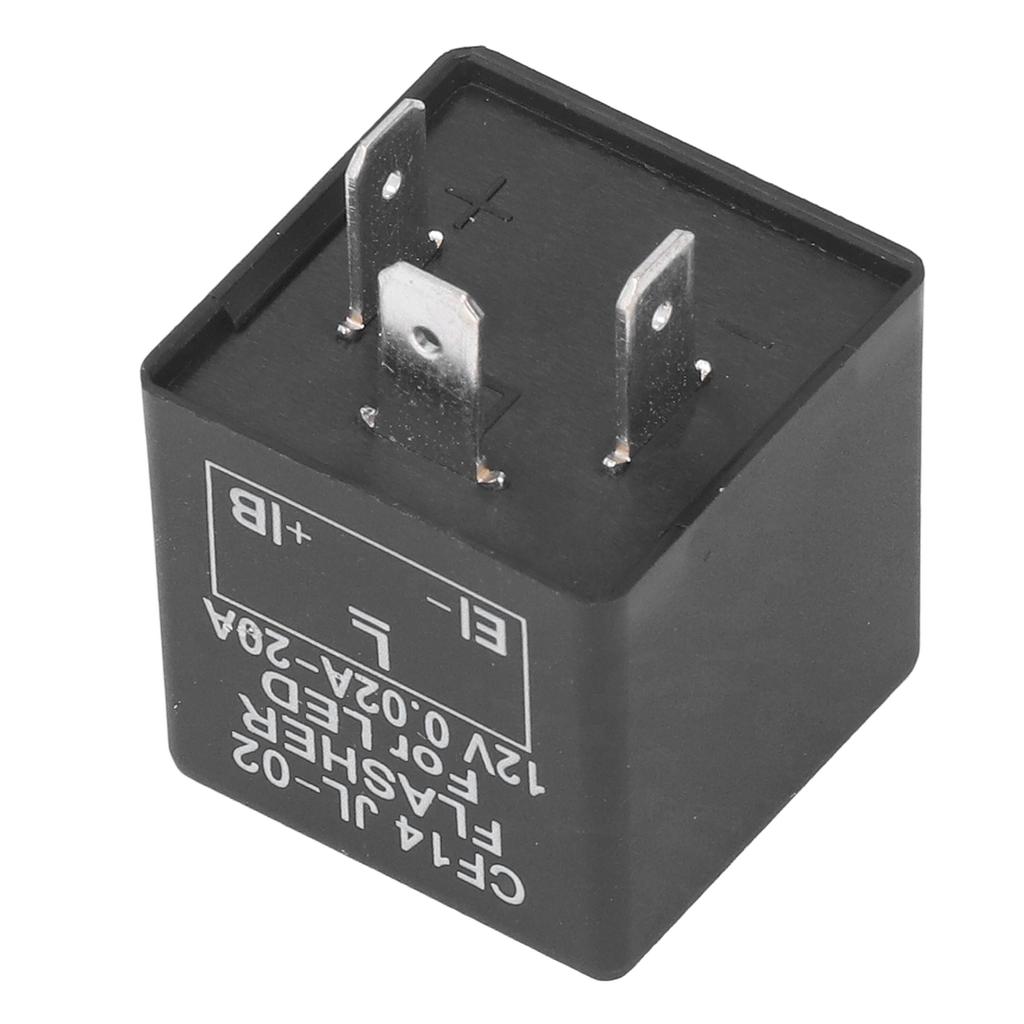 CF14 LED Blinker Relais Einstellbare Blinkfrequenz LED Blinker Relais für Auto Motorrad Yacht DC12V
