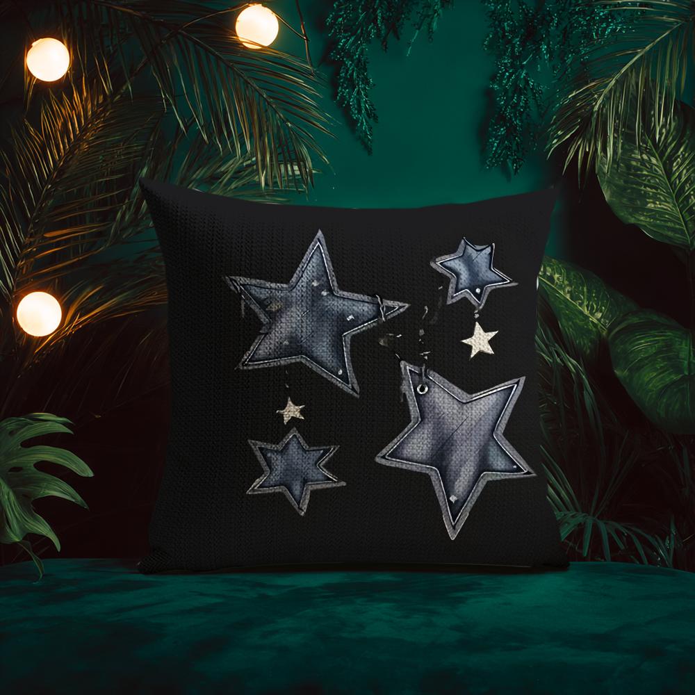 Trendy Style Classic Trendy Brand Printing Cushion Cover Silky Elegant Comfort Sofa Bed Invisible Zipper Beach Pillowcase