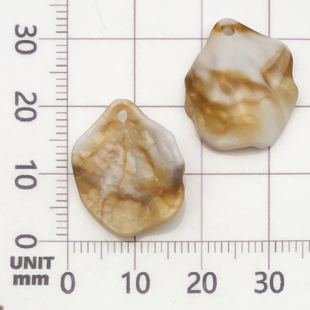 

Акриловый двухцветный кулон в форме облака с фестонами для DIY ожерелья, браслета или брелка