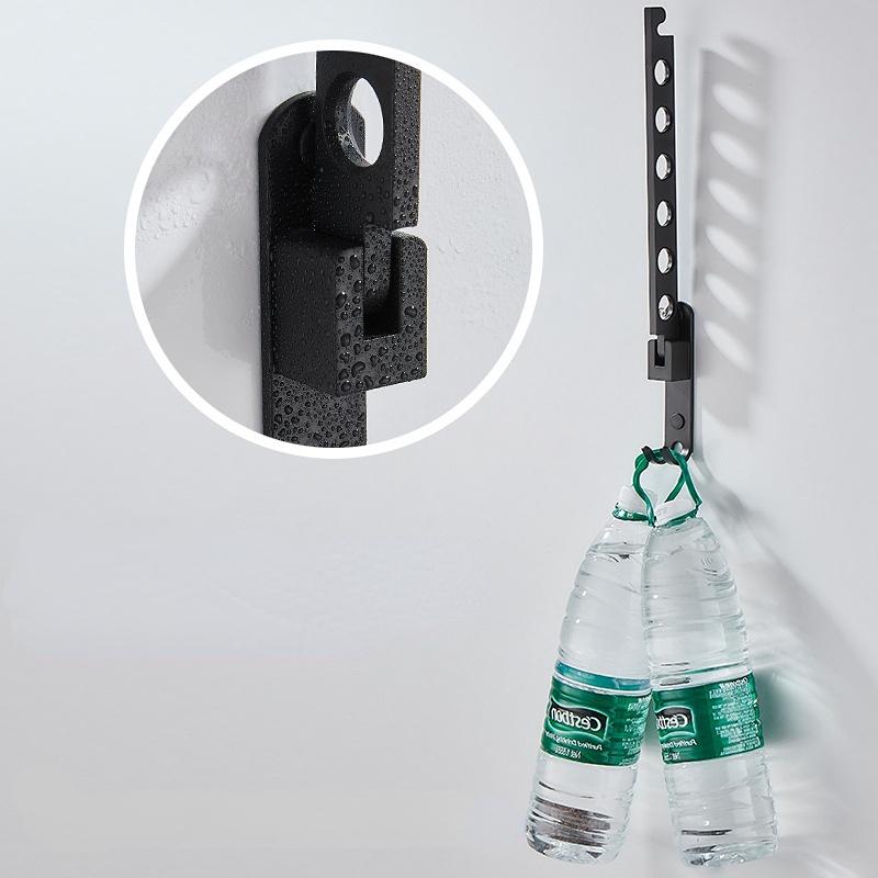 Suport de uscare agățat pe perete Balcon pentru casă Economisește spațiu Umeraș pliabil pentru haine Hotel retractabil pentru interior și exterior Stalp de uscare