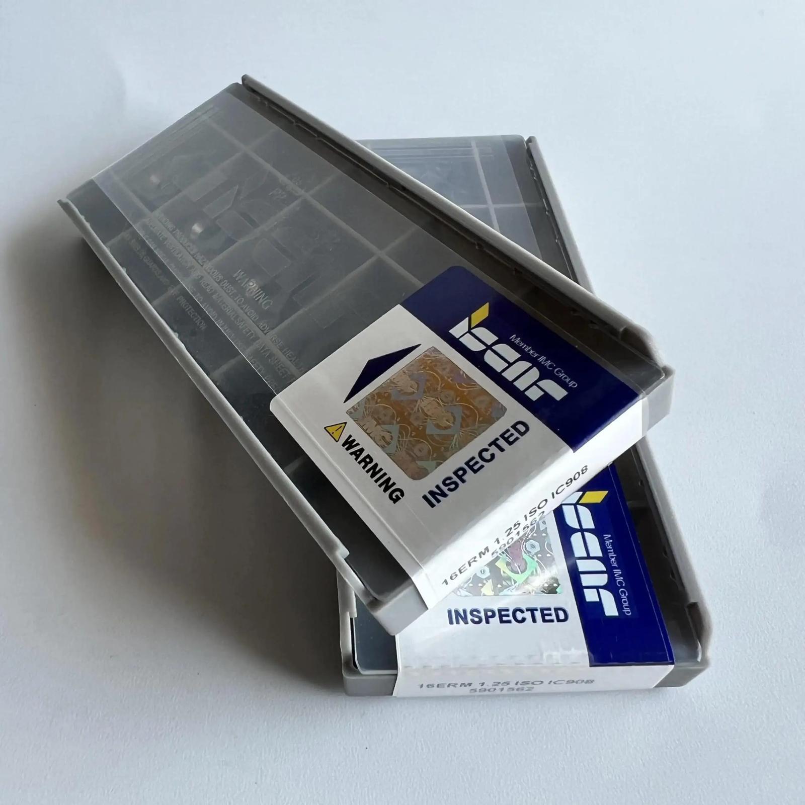 

ISCAR / 16ERM1.25ISO IC908 /Industrial indexable Carbide Inserts 10 PCS
