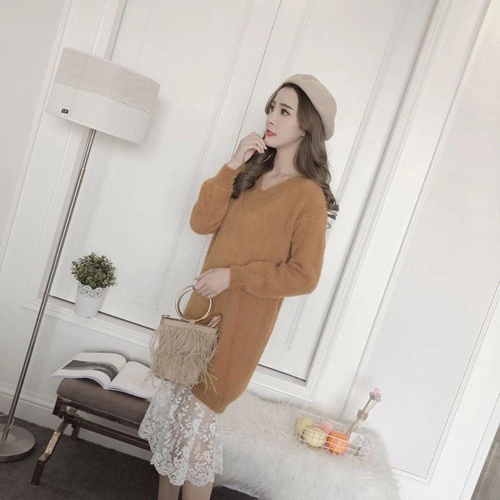 Flower Lace Underskirt Slips Anti-glare 70cm Mesh Underskirt Slips Dress Cheongsam Hight Waist Safety Skirt Petticoat Spring