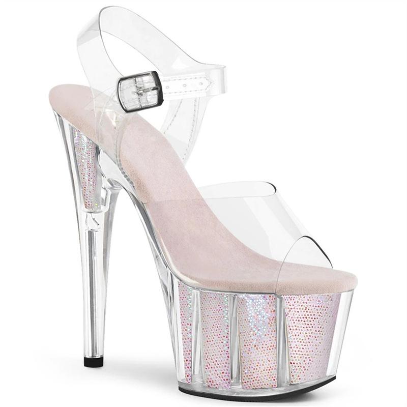 

Женские туфли на высоком каблуке весна и осень 2025 новая модель с прозрачным носком «рыбий рот», французским темпераментом, на тонком каблуке, лодочки 46