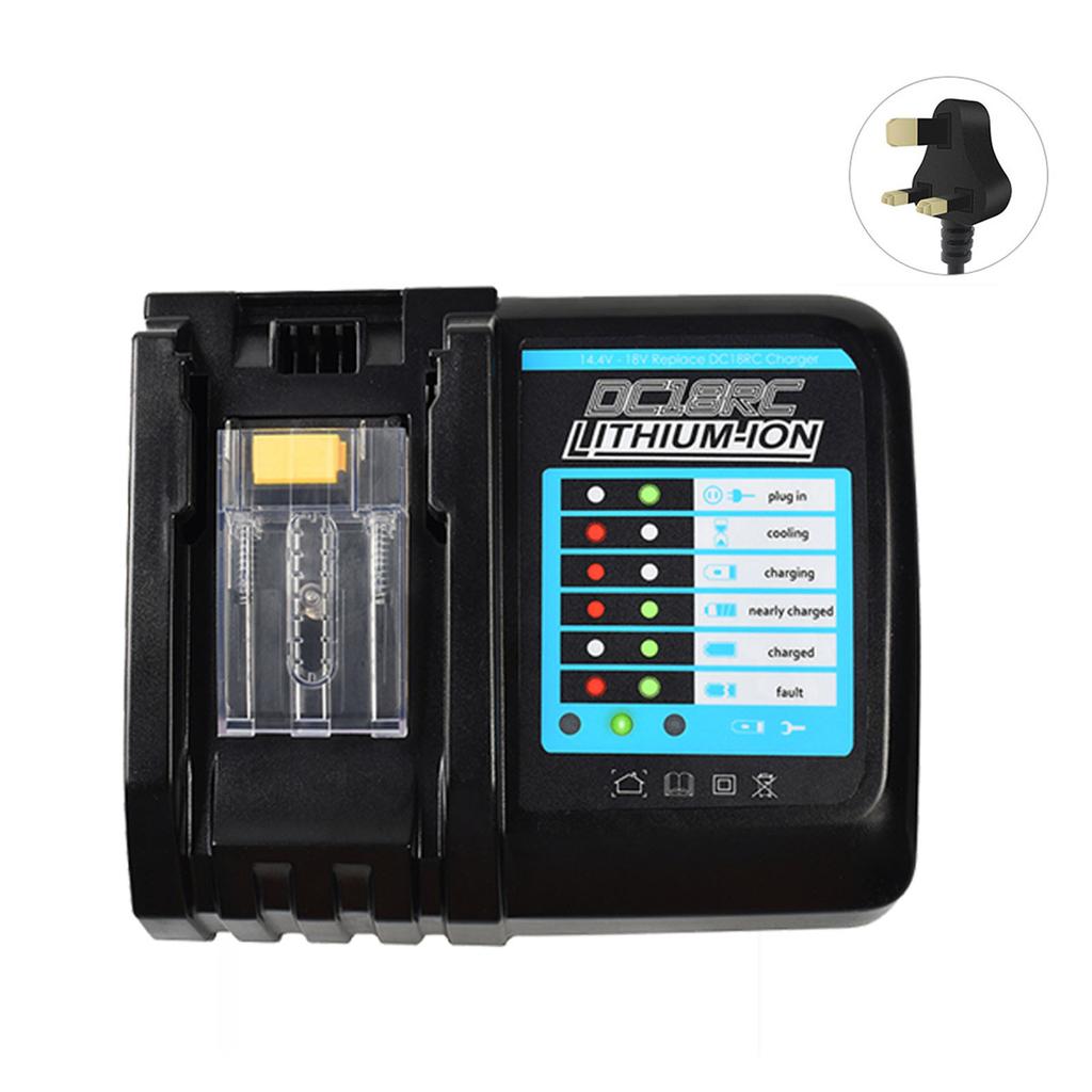 DC18RC Li-ion nabíječka baterií pro nabíječku baterií 18V 14,4V BL1815 BL1860 BL1430 BL1450 BL1830 DC7100 DC711