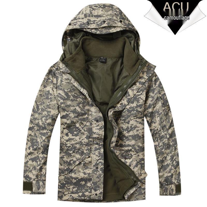 G8 Storm Tactical Camouflage Windbreaker & Fleece Set