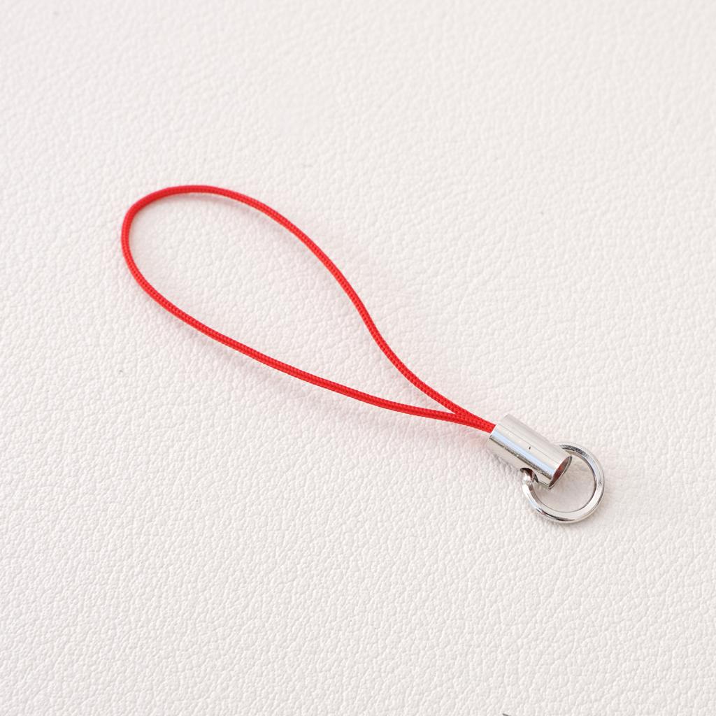 10Pcs/pack Polyester Phone Strap Lobster Clasp Phone Strap Doll String Keychain Phone Lanyard