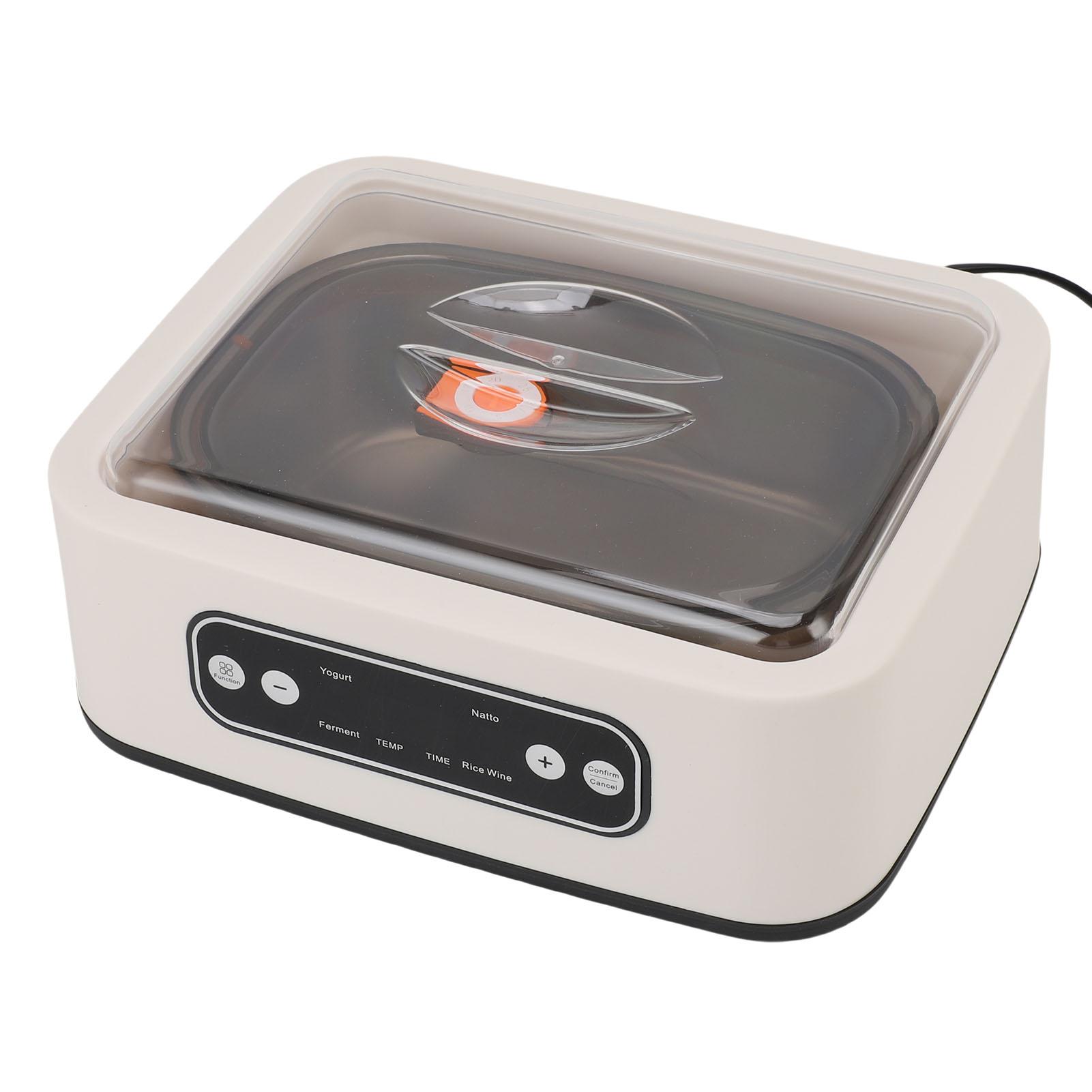 

Smart Yogurt Maker Large Capacity Square Automatic Fermenter Enzyme Machine for Rice Wine Natto Constant Temperature EU L