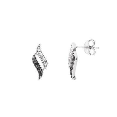 LOVA LOLA VAN DER KEEN - Ohrringe - Prestige-Schmuck - Synthetischer Diamant - 925er Sterlingsilber - Damenschmuck