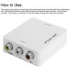 High Definition Multimedia Interface to AV Converter No Driver Video   Adapter 1080P