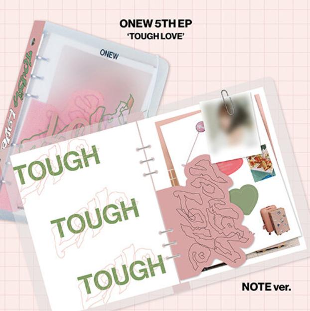 [Pre-Order] ONEW – 5th Mini Album “TOUGH LOVE” (NOTE Ver.)