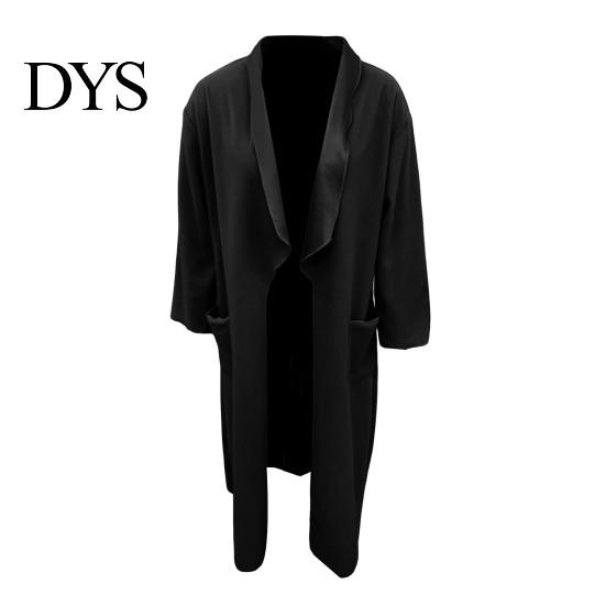 Winter Coat Women Woolen Jacket Turn-down Collar Solid Color Knitted Mid Length Thermal Long Sleeved Commuting Dating Spring Fall Overcoat Lady Thick