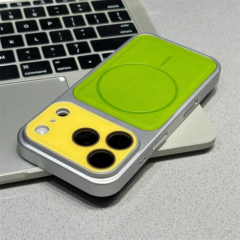 Magnetic Glass Lens Protector for iPhone 14-17 Pro Cases