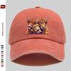 Pc ThreeHead Funny Cow Print Baseball Cap with Cartoon Animal Print Design Sun Hat Travel and Party Decorative Hat Multiple