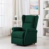 Day and Night - Day and Night Liftable Massage Chair Dark Green Fabric