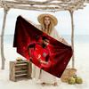 Man Player Celebration Beach Towel Soft Durable Quick-Dry Comfortable Lightweight