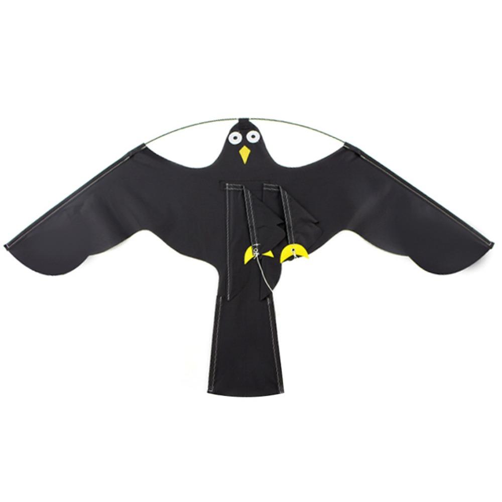 Frightening Hawk Bird Kite with Pole Bird Repellent Eagle Kite Professional Bird Scarer Kite  Farm
