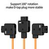 Professional D-Tap to 4Pin XLR Power Cable Nylon Braided 150W Connector Cable Replacement For Camera Film Production