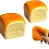Symulacja chleba Ściskanie Taba Squishy Zabawka Bezpieczeństwo i zdrowie Materiał silikonowy klasy spożywczej Zabawka do ściskania Miękka Ulgę Powolne Zabawki