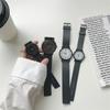 Exam-Specific Student Party Digital Watch Female Student Simple Temperament Retro Little Black Watch Trend Style