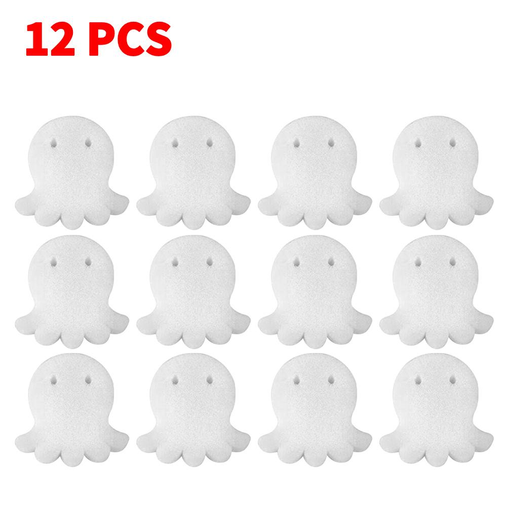 6-12PCS Swimming Pool Cartoon Octopus Oil Absorbing Filter Floating Cleaning Tools Swimming Pool Spa Pond Tub Accessories
