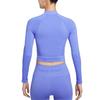Nike Pro Solid Quick-Dry Long Sleeve Compression Workout Top Women tops IO4467-570