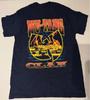 Wu-Tang Clan Vintage Schwarzes T-Shirt Blitz-Infill Deadstock Grafik-T-Shirt S-5XL