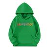 Children's Long-sleeved Loose Pullover Letter-printed Hooded Sweatshirt