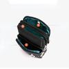 Waterproof Mobile Phone Bag Women's Mini Oxford Crossbody Bag Daily Multi-layer Zipper Purse Casual Outdoor Travel Nylon Bag