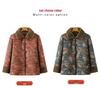 Winter Plus Velvet Coat for Middle-Aged and Elderly Women, Elegant Chinese Style Mother's Clothing, Warm Thick Cotton Jacket.