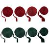 Dark Red Green Single Face Nylon Velvet Ribbon Velvet For Handmade Gift Bowknot Christmas Ribbon Party Decorations