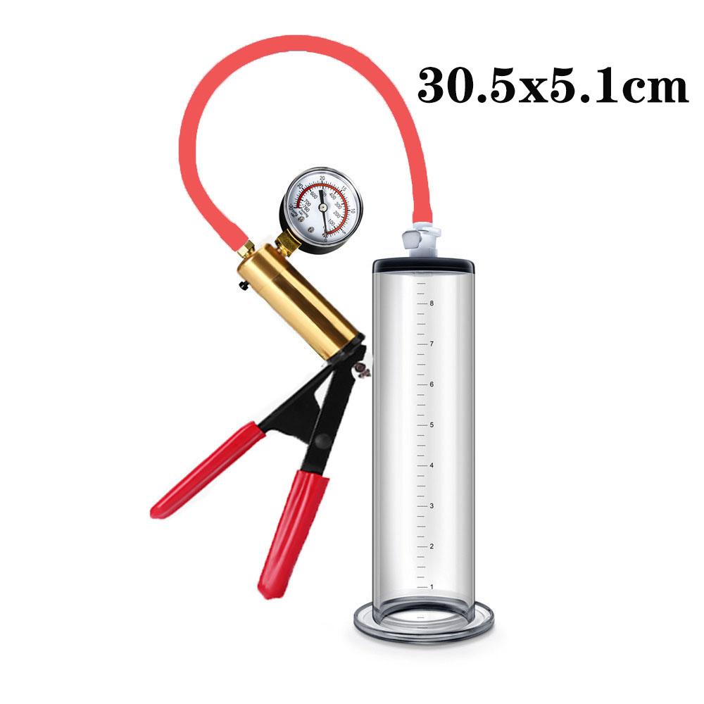 Pennis Enlargement Manual Vacuum Pump for Men Penis Enlarger Extender Cock Erection Stimulate Sex Tools Male Masturbation Toys