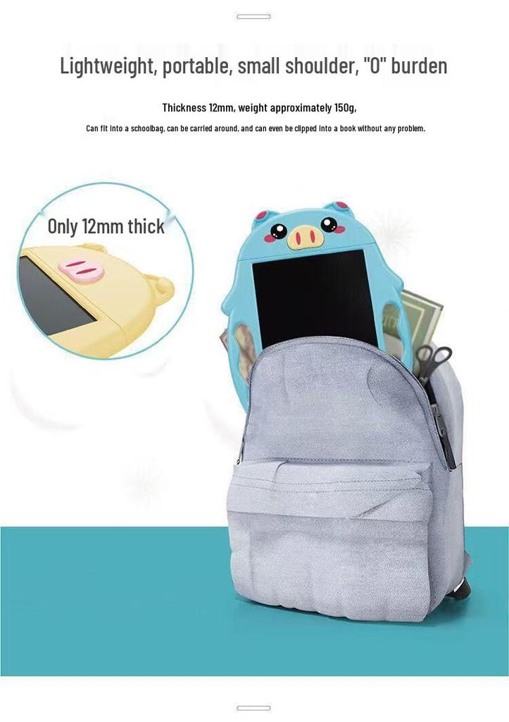 Children's LCD Doodle and Handwriting Board - Student & Baby Drawing Blackboard