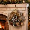 Acrylic Snowman Pendant Decorations Christmas with Metal Chain, Double-sided Printed 2D Snowflake Romantic Winter Seasonal Pendant, Wall Window