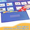 Hanging Pocket Chart With Multiple Transparent Document Holders Learning Educational Toy Special Education Teaching Tool