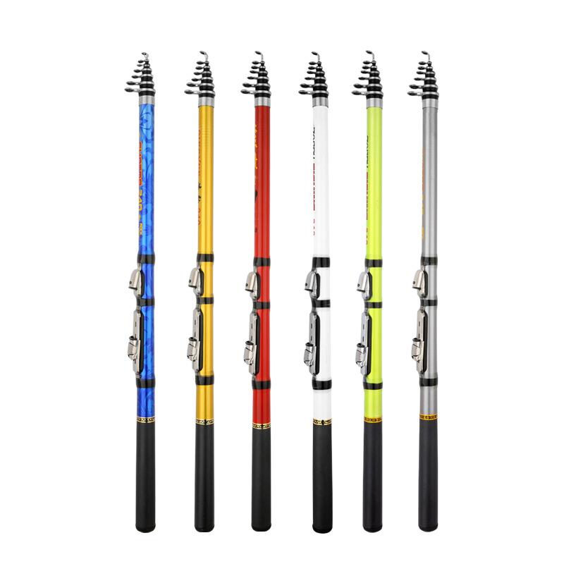 Portable Soft-Tail Mini Rock Fishing Rod for Cross-Border Use