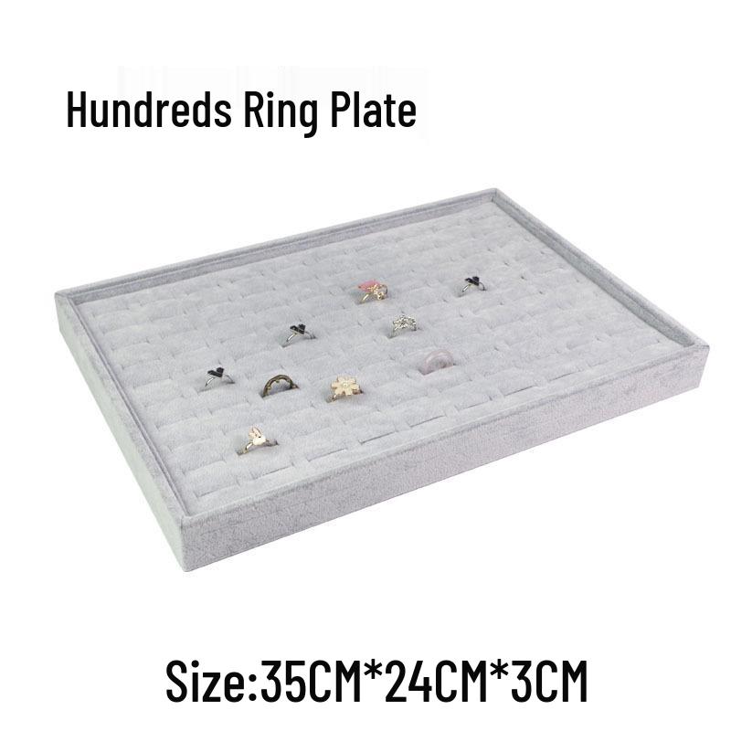 

Комплект украшений из ледяного бархата: Поднос, Рамка, Манекен, Хранение ожерелий и браслетов