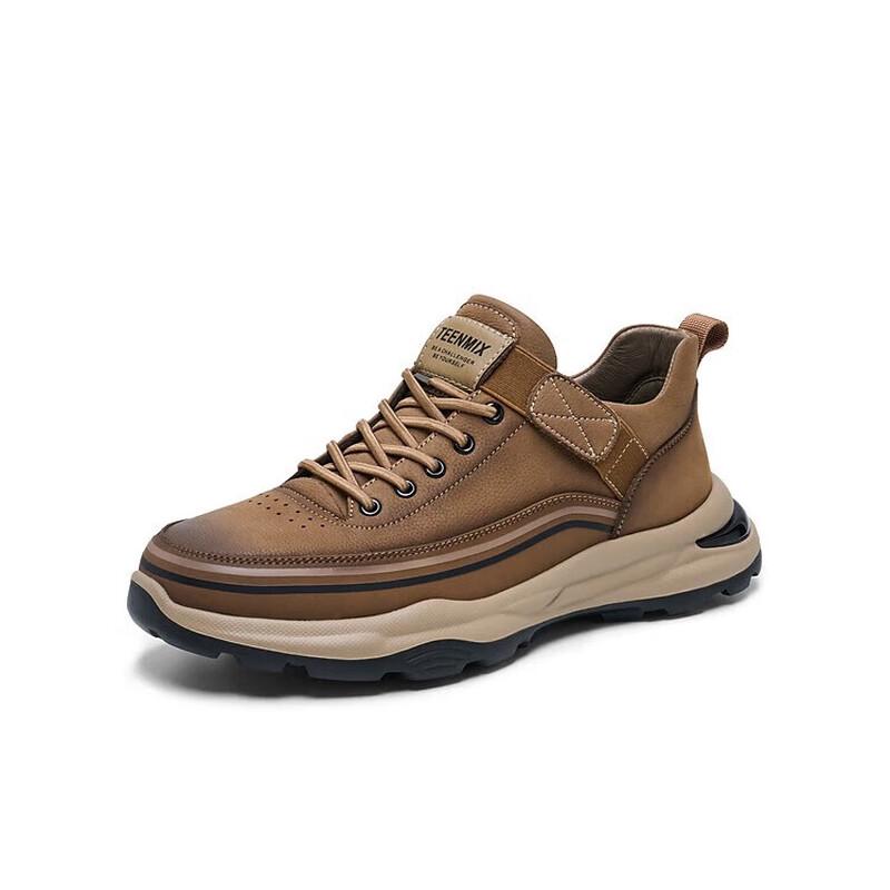 

TEENMIX Men s Retro Outdoor Work Boots 40