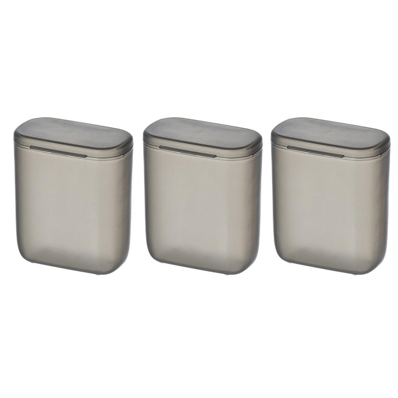 1/3pcs Desktop Data Cable Storage Box Dustproof Headphone Organizer Box With Cover Clear Cable Wire Container Box in Home Office