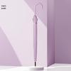 Large Windproof Umbrella: 16-Rib, Long-Handle, Solid Color, Automatic, for Women & Men
