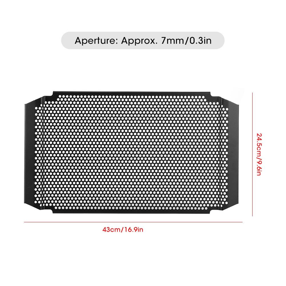 Stainless Steel Radiator Grille Guard Cover Protector Fits for Yamaha FJ09  MT09 20152020