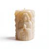 Religious Carving Cylinder Candle Silicone Mold For Handmade Candle Soap Chocolate Home Decoration and Resin Casting