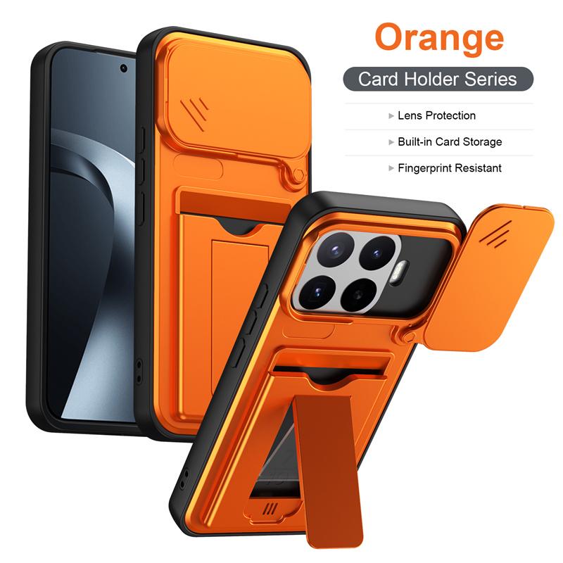 Lens Protection Kickstand Case For Xiaomi 17T Pro Mi 17T 5G Protective Cover Card Slot Wallet Capa Fundas